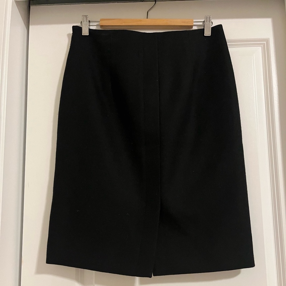 J. Crew black pencil skirt size 6